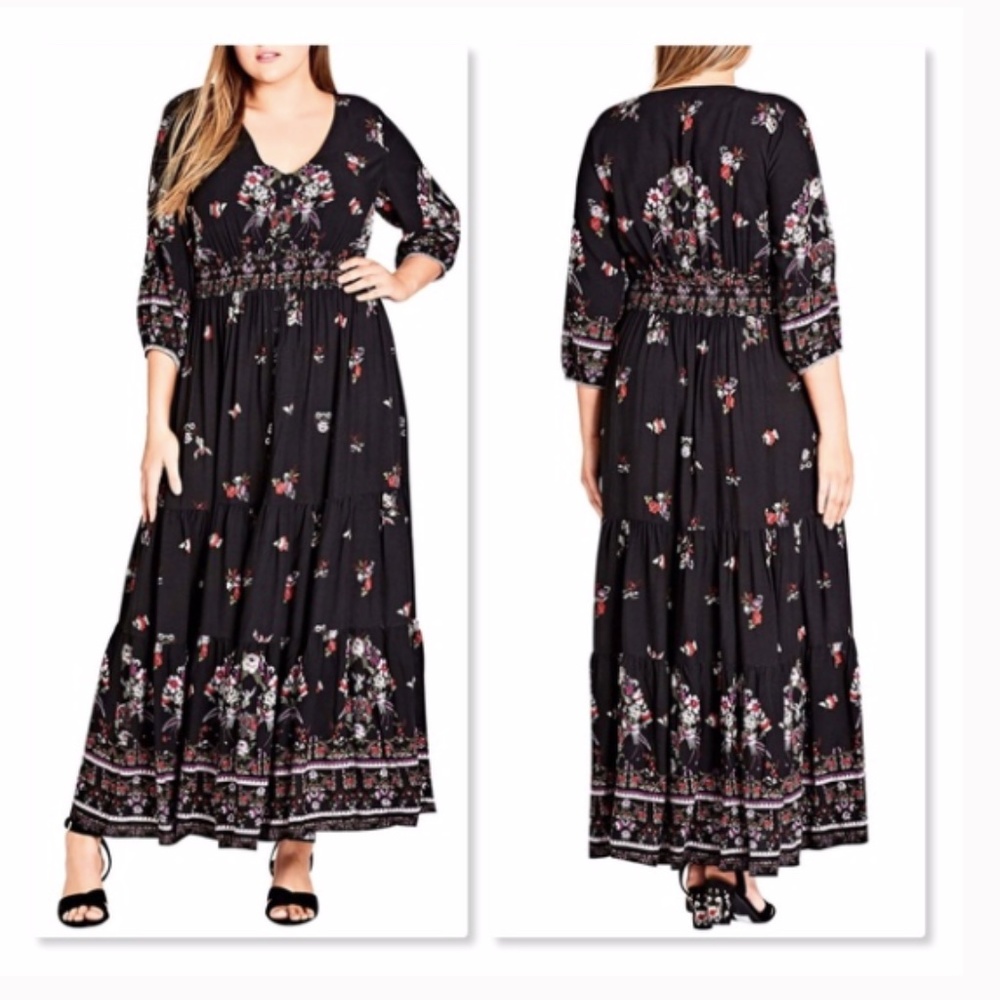NWT City Chic Maxi Dress